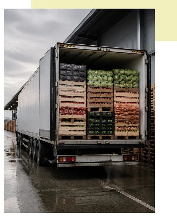 Перевозка плодоовощной продукции в Людиново по цене от 5089 р. | Агросервис-Люд